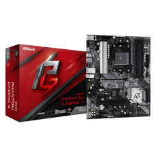 ASROCK MB B550 PHANTOM GAMING 4, SOCKET AMD AM4, CS AMD B550, 4 DIMM SOCKETS DDR4, HDMI, PCI-E GEN 4.0, GIGABIT LAN, ATX, 2YW.