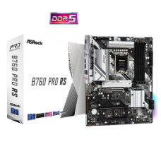 ASROCK MB B760 PRO RS, SOCKET INTEL LGA1700 14th/13th/12th GEN INTEL CPU, CS INTEL B760, 4 DIMM SOCKETS DDR5, DP/HDMI/eDP, PCI-E GEN 4.0, GIGABIT LAN, ATX, 3YW