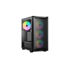 BEQUIET PC CHASSIS PURE BASE 501 LX BLACK BGW78, MIDI TOWER ATX, W/O PSU, Front: 3x Light Wings LX 120mm PWM, Rear: 1x Light Wings LX 140mm PWM, 3YW.