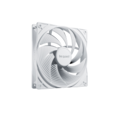 BEQUIET FAN PURE WINGS 3 140MM PWM HIGH-SPEED BL113, 1800RPM, 72,2CFM/122,6M3/H, 30,5dB, Lifespan 80000h, WHITE, 3YW.