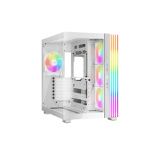 BEQUIET PC CHASSIS LIGHT BASE 600 LX WHITE BGW68, MIDI TOWER ATX, ARGB LIGHTING, W/O PSU, 3x12CM SIDE LIGHT WINGS LX, 3x12CM REAR LIGHT WINGS LX, 3YW.