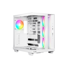 BEQUIET PC CHASSIS LIGHT BASE 500 LX WHITE BGW86, MIDI TOWER ATX, W/O PSU, Side: 3x Light Wings LX Reverse 120mm PWM White, Rear: 1x Light Wings LX 140mm PWM White, 3YW.