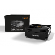 BEQUIET CPU AIR COOLER PURE ROCK LP BK034, 100W TDP, INTEL SOCKET LGA 1700/1200/1150/1151/1155, AMD AM4/AM5, 3YW.