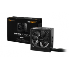 BEQUIET PSU SYSTEM POWER 9 CM 400W BN300, BRONZE CERTIFIED, SEMI-MODULAR AND FLAT CABLES, 12CM QUIET & COOL FAN, 3YW.