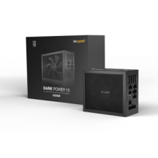BEQUIET PSU DARK POWER 13 1000W BN335, TITANIUM CERTIFIED, MODULAR CABLES, SILENT WINGS 135MM FAN, 10YW.