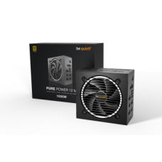 BEQUIET PSU PURE POWER 12 M 1000W BN345, GOLD CERTIFIED, MODULAR CABLES, SILENT OPTIMIZED 12CM FAN, 10YW