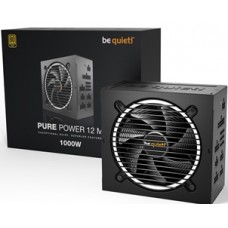 BEQUIET PSU PURE POWER 12 M 1000W BN345, GOLD CERTIFIED, MODULAR CABLES, SILENT OPTIMIZED 12CM FAN, 10YW