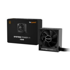BEQUIET PSU SYSTEM POWER 11 750W BP012EU, BRONZE CERTIFIED, SILENCE-OPTIMIZED 12CM SILENT FAN, 5YW.