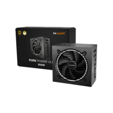 BEQUIET PSU PURE POWER 13M 850W BP027EU, GOLD CERTIFIED, MODULAR CABLES, EXCEPIONALLY QUIET, 12CM FAN, 10YW.