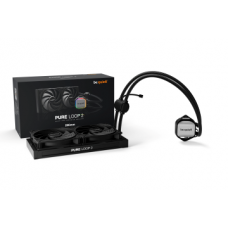 BEQUIET CPU HYDRO COOLER PURE LOOP 2 280MM BW018, INTEL 1851/1700/1200/1150/1151/1155, AMD AM5/AM4, SQUARE ARGB ILLUMINATING COOLING BLOCK, 2x140MM FAN PURE WINGS 3, 3YW.