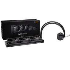 BEQUIET CPU HYDRO COOLER PURE LOOP 3 360MM BW029EU, INTEL SOCKET LGA 1851/1700/1200/1150/1151/1155, AMD AM5/AM4, 3x120MM FAN PURE WINGS 3 PWM HIGH-SPEED, BLACK, 3YW.
