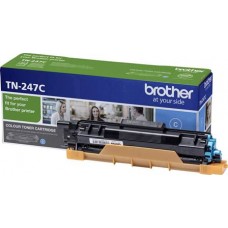 BROTHER TONER TN-247C Cyan, High Yield 2300 PAGES (DCP-L3510CDW, DCP-L3550CDW, HL-L3210CW, HL-L3230CDW, HL-L3270CDW, MFC-L3730CDN, MFC-L3750CDW, MFC-L3770CDW)