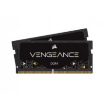 CORSAIR RAM SODIMM XMS4 16GB CMSX16GX4M1A3200C22, DDR4, 3200MHz, LATENCY 22-22-22-53, 1.20V, VENGEANCE, BLACK, LTW.