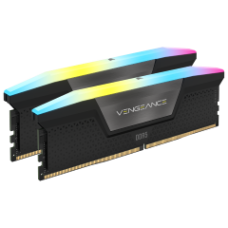 CORSAIR RAM DIMM XMS5 KIT 2x32GB CMH64GX5M2D5600Z40, DDR5, 5600MHz, LATENCY 40-44-44-90, 1.25V, VENGEANCE RGB, AMD EXPO & INTEL XMP, BLACK, LTW.