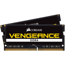 CORSAIR RAM SODIMM XMS4 KIT 2x16GB CMSX32GX4M2A3200C22, DDR4, 32000Hz, LATENCY 22-22-22-53, 1.2V, VENGEANCE, LTW.