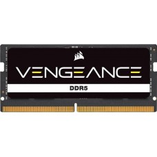 CORSAIR RAM SODIMM XMS5 16GB CMSX16GX5M1A5200C44, DDR5, 5200MHz, LATENCY 44-44-44-84, 1.1V, VENGEANCE, BLACK, LTW.