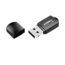 EDIMAX WLAN USB ADAPTER EW-7811UTC, AC600 DUAL BAND WIRELESS 802.11AC USB ADAPTER, TINY SIZE, 2YW