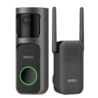 IMOU SMART HOME DOORBELL 2S KIT DB-2SP-3T0W/ DS2S, INDOOR WIRELESS DOORBELL with CHIME, 5000mAh BATTERY, BUILT-IN MIC & SPEAKER, 2-WAY TALK, PIR, CALL NOTIFICATIONS, MULTIPLE RINGTONES, 2.4GHZ WIFI, MICRO SD UP TO 512GB, WEATHERPROOF, 3YW.