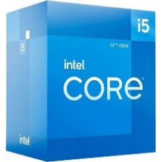 INTEL CPU CORE i5 12400, 6C/12T, 2.50GHz, CACHE 18MB, SOCKET LGA1700 12th GEN, GPU, BOX, FAN, 3YW.