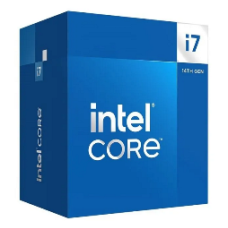 INTEL CPU CORE i7 14700, 20C/28T, up to 5.4GHz, CACHE 33MB, SOCKET LGA1700 14th GEN, GPU, BOX, FAN, 3YW.