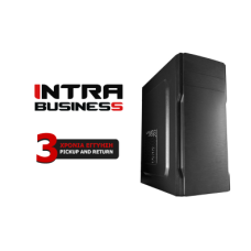 INTRA PC BUSINESS 13th GEN FREE, INTEL CORE i3 13100, 8GB DDR4 3200MHz, INTEL UHD GRAPHICS, 256GB SSD NVME, LAN GB, MIDI TOWER, 500W PSU, NO_OS, 3YW.