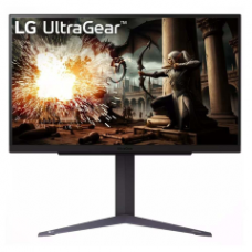 LG MONITOR 27GS60F-B.AEU, FLAT IPS, FHD, 27", 16:9, 300CD/M2, 1000:1, 1MS, 180Hz, 1920x1080, HDMI/ DP/ HPOUT, FREESYNC, GAMING, TILT, BLACK, 2YW.