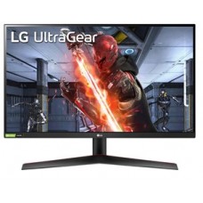 LG MONITOR 27GN800P-B, QHD, LCD TFT IPS LED, 27", 16:9, 350 CD/M2, 5.000.000:1, 1MS, 144Hz, 2560x1440, 2x HDMI/DISPLAY PORT/HP OUT, FREESYNC, G-SYNC COMPATIBLE, GAMING, BLACK, 3YW & 0 PIXEL.
