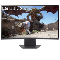 LG MONITOR 27GS60QC-B.AEUQ, CURVED VA QHD, 27", 16:9, 300CD/M2, 3.000:1, 1MS, 180Hz, 2560x1440, 2xHDMI/ 1xDP/ HP OUT, TILT, BLACK, 2YW.