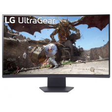 LG MONITOR 32GS60QC-B.AEUQ, CURVED VA QHD, 31.5", 16:9, 300CD/M2, 3.000:1, 1MS, 180Hz, 2560x1440, 2xHDMI/ 1xDP/ HP OUT, TILT, BLACK, 2YW.