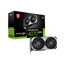 MSI VGA PCI-E NVIDIA GF RTX 4070 SUPER 12G VENTUS 2X OC, 12GB/192BIT, GDDR6X, HDMI/3xDP, DUAL FAN, 2 SLOT FANSINK, 3YW.