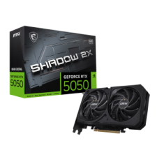 MSI VGA PCI-E NVIDIA GF RTX 5050 8G SHADOW 2X OC, 8GB/128BIT, GDDR6, HDMI/3xDP, DUAL FAN, 2 SLOT FANSINK, 3YW.
