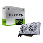 MSI VGA PCI-E NVIDIA GF RTX 5060 8G VENTUS 2X OC WHITE, 8GB/128BIT, GDDR7, HDMI/3xDP, DUAL FAN, 2 SLOT FANSINK, 3YW.