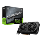 MSI VGA PCI-E NVIDIA GF RTX 5060 Ti 16G SHADOW 2X OC PLUS, 16GB/128BIT, GDDR7, HDMI/3xDP, DUAL FAN, 2 SLOT FANSINK, 3YW.