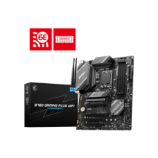 MSI MB B760 GAMING PLUS WIFI, SOCKET INTEL LGA1700 14th/13th/12th GEN CPU, CS INTEL B760, 4 DIMM SOCKETS DDR5, DP/HDMI, PCI-E GEN 4.0, 2.5G LAN, WIFI, ATX, 3YW