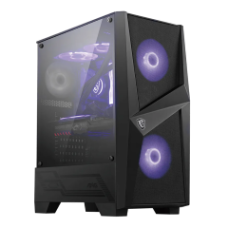 MSI PC CHASSIS MAG FORGE 100M BLACK, MIDI TOWER ATX, RGB LIGHTING, W/O PSU, Front: 2x 120mm RGB Fan, Rear: 1x 120mm Fan, 2YW MSI PC CHASSIS MAG FORGE 100M BLACK, MIDI TOWER ATX, RGB LIGHTING, W/O PSU, Front: 2x 120mm RGB Fan, Rear: 1x 120mm Fan, 2YW