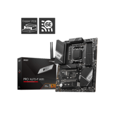MSI MB PRO X670-P WIFI, SOCKET AMD AM5, CS AMD X670, 4 DIMM SOCKETS DDR5, HDMI/DISPLAY PORT/ USB TYPE-C DISPLAY PORT, LAN 2.5G, ATX, 3YW.