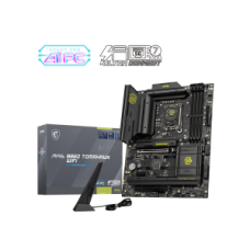 MSI MB MAG B860 TOMAHAWK WIFI, SOCKET LGA1851 CPU, CS INTEL B860, 4 DIMM SOCKETS DDR5, HDMI/DP, PCI-E GEN 5.0, 5G LAN, ATX, 3YW