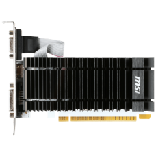 MSI VGA PCI-E NVIDIA GF GT 730 (N730K-2GD3H/LP), 2GB/64BIT, DDR3, 15PIN DSUB/DL DVI-D/HDMI, 2 SLOT FANSINK, 3YW.