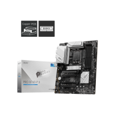 MSI MB PRO B760-P II, SOCKET LGA1700 14th/13th/12th GEN CPU, CS INTEL B760, 4 DIMM SOCKETS DDR5 HDMI/DP, PCI-E GEN 4.0, 2.5G LAN, ATX, 3YW.