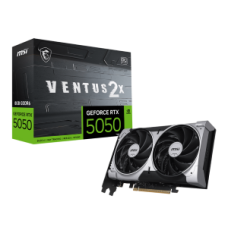 MSI VGA PCI-E NVIDIA GF RTX 5050 8G VENTUS 2X OC, 8GB/128BIT, GDDR6, HDMI/3xDP, DUAL FAN, 2 SLOT FANSINK, 3YW.