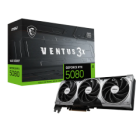 MSI VGA PCI-E NVIDIA GF RTX 5080 16G VENTUS 3X OC, 16GB/256BIT, GDDR7, HDMI/3xDP, TRIPLE FAN, 3 SLOT FANSINK, 3YW.