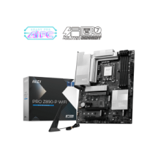MSI MB PRO Z890-P WIFI, SOCKET INTEL LGA1851, CS INTEL Z890, 4 DIMM SOCKETS DDR5, DP/HDMI, PCI-E GEN 5.0, 2.5G LAN, Wi-Fi, ATX, 3YW