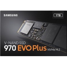 SAMSUNG SSD M.2 NVMe PCI-E GEN3 1TB MZ-V7S1T0BW SERIES 970 EVO PLUS, M.2 2280, NVMe PCI-E GEN3x4, READ 3500MB/s, WRITE 3300MB/s, 5YW.