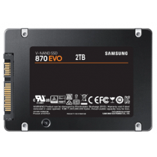 SAMSUNG SSD 2.5" 2TB MZ-77E2T0B-EU SERIES 870 EVO, MLC, SATA3, READ 560MB/s, WRITE 530MB/s, 5YW.