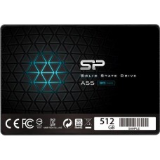 SILICON POWER SSD 2.5" 512GB ACE A55, SATA3, READ 500MB/s, WRITE 450MB/s, 3YW.