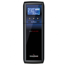 TECNOWARE UPS EXA PLUS 1500, 1500VA/1050W, LINE INTERACTIVE W/ STABILIZER, PURE SINEWAVE, LCD DISPLAY, 2YW ELECTRONIC PARTS, 1YW BATTERIES.