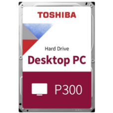 TOSHIBA HDD 3.5" 4TB P300 HDWD240UZSVA, SATA3, 5400RPM, CACHE 128MB, BULK, 2YW.