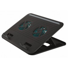 TRUST Cyclone Notebook Cooling Stand  - Βάση Laptop - Μαύρο - 2 Ανεμιστήρες