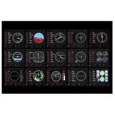 SAITEK Pro Flight Instrument Panel - Ενσύρματο Controller