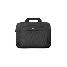 TRUST - Sydney Eco-friendly Slim laptop bag for 14" laptops - Μαύρο